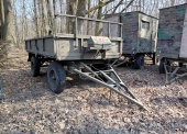 Przyczepa transportowa średniej ładowności D-46S (nośność 3 500 kg) 