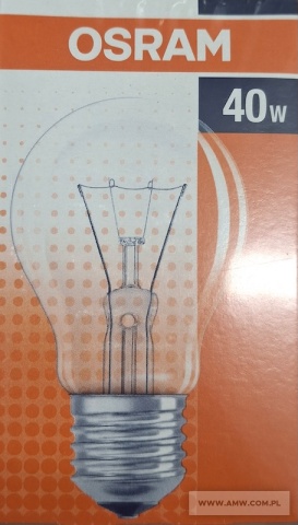Żarówka  E27 230V 40W 