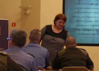 Spotkania przedstawicieli Oddziału Regionalnego w Warszawie Agencji Mienia Wojskowego z żołnierzami w Sztabie Generalnym 21.04.2016 r. - zdjęcie 4 