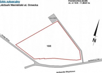 Wykaz nieruchomości przeznaczonych do sprzedazy w drodze przetargu ustnego nieograniczonego Lidzbark Warmiński 16/8 - zdjęcie 4 
