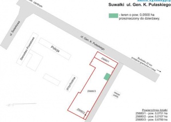 Wykaz nieruchomości przeznaczonej do dzierżawy w drodze przetargu ustnego nieograniczonego Suwałki ul. Pułaskiego - zdjęcie 6 