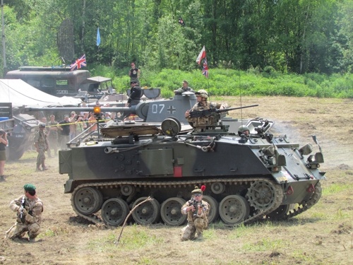 Zlot pojazdów militarnych „Śląskie Manewry 2011” 