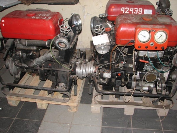 Motopompy pożarnicze M 8/8 PO-5 