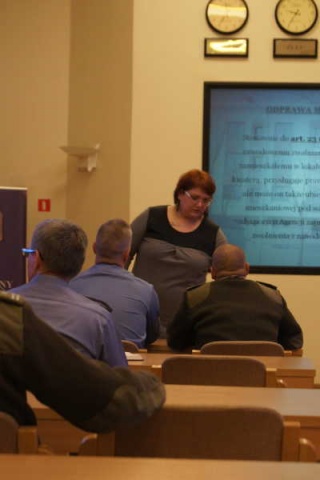 Spotkania przedstawicieli Oddziału Regionalnego w Warszawie Agencji Mienia Wojskowego z żołnierzami w Sztabie Generalnym 21.04.2016 r. - zdjęcie 4 