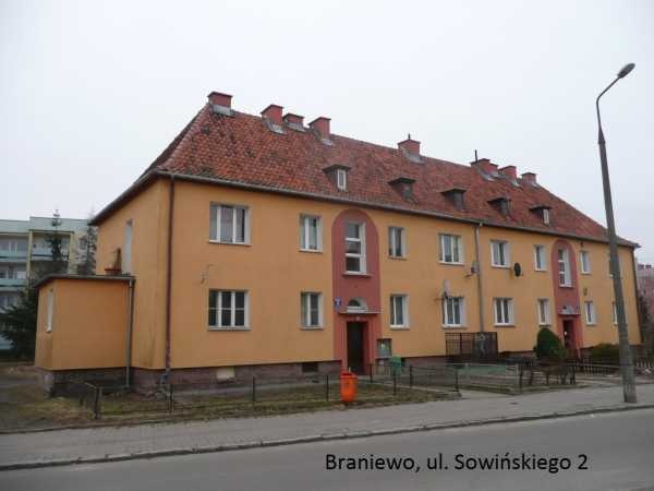 Wykaz lokali mieszkalnych przeznaczonych do sprzedaży położonych w Braniewie przy ul. Sowińskiego - zdjęcie 3 