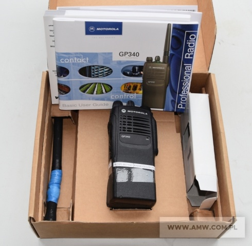 RADIOTELEFON MOTOROLA GP340 PRZENOŚNY 