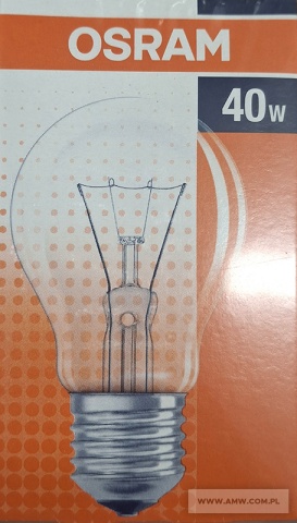 ŻARÓWKA E27 220-231V 40W, 60W, 100W 