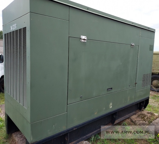 Agregat prądotwórczy FG WILSON V 110 (88 kW, 400/231 V, 50 Hz) na ramie (silnik VOLVO PENTA TD610G) 