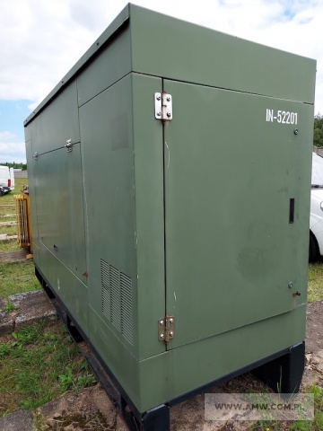 Agregat prądotwórczy FG WILSON V 110 (88 kW, 400/231 V, 50 Hz) na ramie (silnik VOLVO PENTA TD610G) 