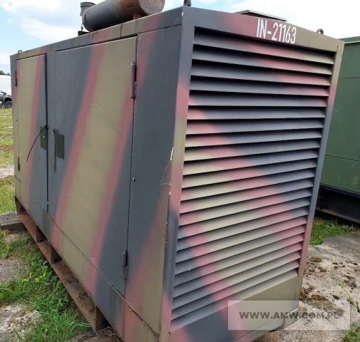 Agregat prądotwórczy CUMMINS 100 kVA (80 kW, 380/220 V, 50 Hz) na ramie (silnik wysokoprężny CUMMINS) 