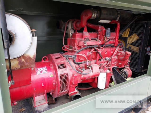 Agregat prądotwórczy FG WILSON V 110 (88 kW, 400/231 V, 50 Hz) na ramie (silnik VOLVO PENTA TD610G) 
