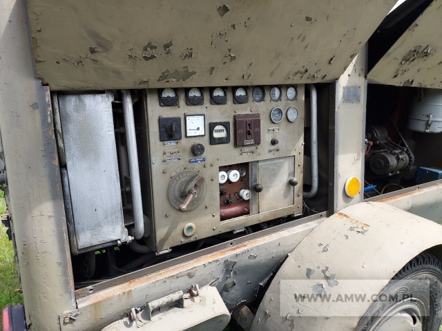 Agregat prądotwórczy PAD-30-3/400/P1 (30 kW, 400/231 V, 50 Hz) na przyczepie 1-os. (ładowność 1,5 t) 