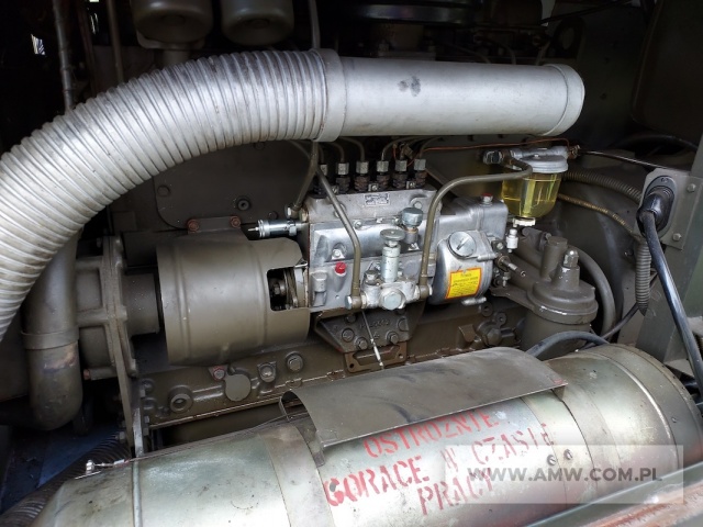 Zespół spalinowo-elektryczny PAD-36-3/400/P1 (36 kW, 380 V, 50 Hz) na przyczepie 1-os. (ładowność 1,5 t) 