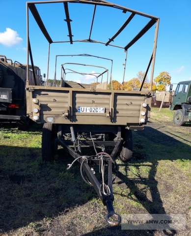 Przyczepa transportowa średniej ładowności D-633 (ładowność 3500 kg) 