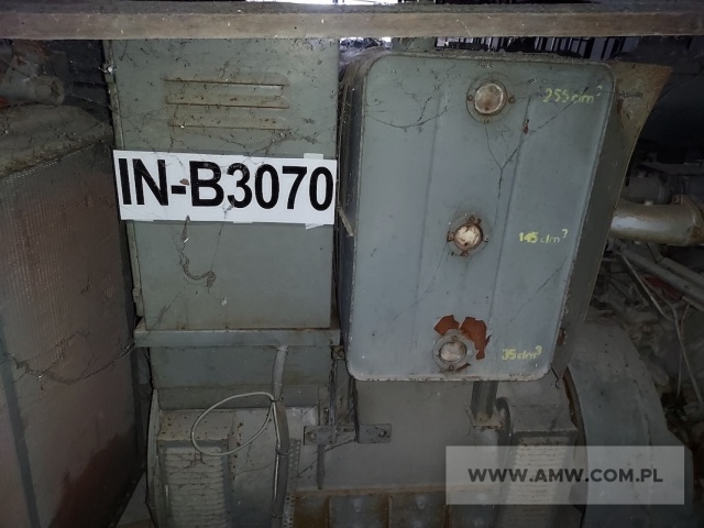 Zespół spalinowo-elektryczny WOLA 85ZPP-78H12/R/S (200 kW, 390/225 V, 50 Hz) na ramie 