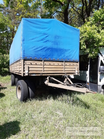 Przyczepa transportowa dużej ładowności AUTOSAN P-4 / D-616 (2-osiowa, nośność 11 500 kg) 