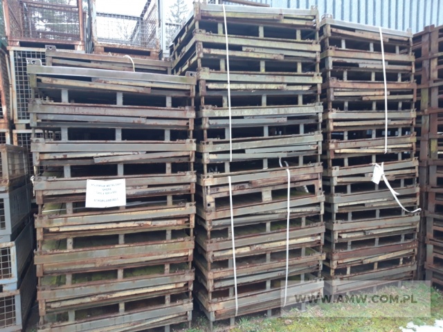 Pojemnik metalowy Spepa 1 200x800x950 mm - pakiet zawierający 55 szt. 