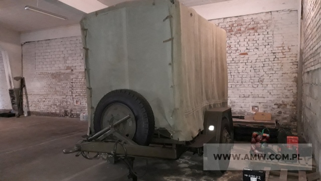 Urządzenie destylacyjno-sterylizujące UD-2 na przyczepie 1-os. (ład. 1 500 kg) 