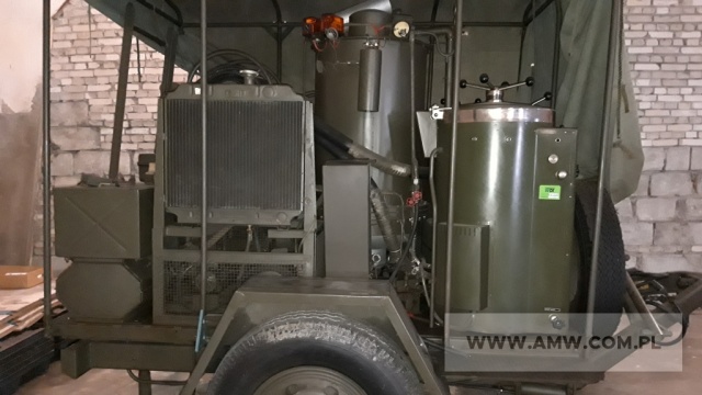 Urządzenie destylacyjno-sterylizujące UD-2 na przyczepie 1-os. (ład. 1 500 kg) 