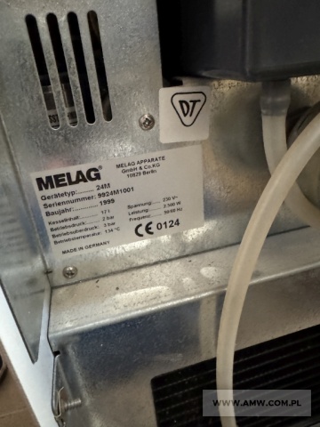 Autoklaw VACUCLAW MELAG 24M z drukarką 