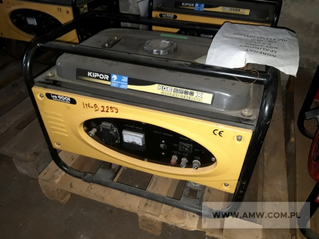 Agregat prądotwórczy KGE 2500X 2,2KVA (2,2 kW, 230V, 50 Hz) 