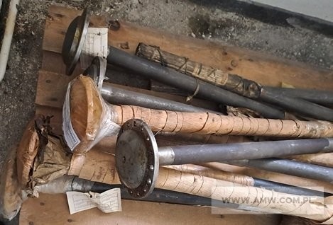 Techniczne środki materiałowe do samochodu STAR 660 - pakiet zawierający 100 poz. asort. (wg oddzielnego wykazu), w tym m.in.: amortyzatory, obudowa skrzynki rozdzielczej, zestawy panewek, pióra resorów, wał korbowy, wał rozrządu itp. 