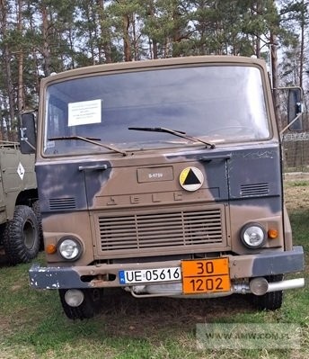 Cysterna paliwowa dystrybutor CD7,5B na samochodzie JELCZ 325  