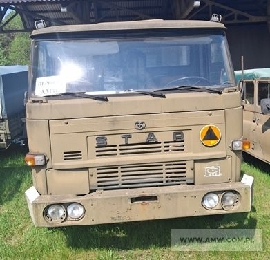 Podwozie pojazdu STAR 200 (po demontażu części specjalnej) 