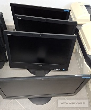 Sprzęt komputerowy różny (bez dysków twardych) - pakiet zawierający 49 poz. asort. (wg oddzielnego wykazu), w tym m.in.: komputery GIGABYTE BRIX, komputery LENOVO, notebooki - różne itp. 