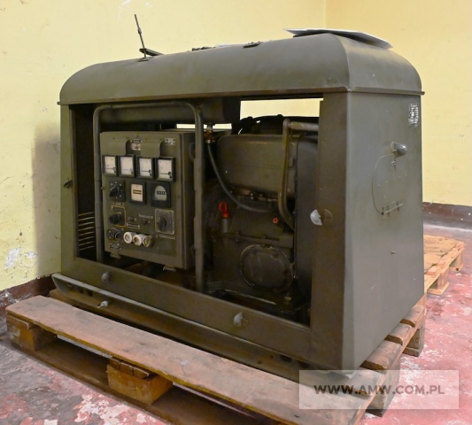 Zespół spalinowo-elektryczny PAB-4-3/400/01/P1 (4 kW, 230V, 50Hz) na ramie 