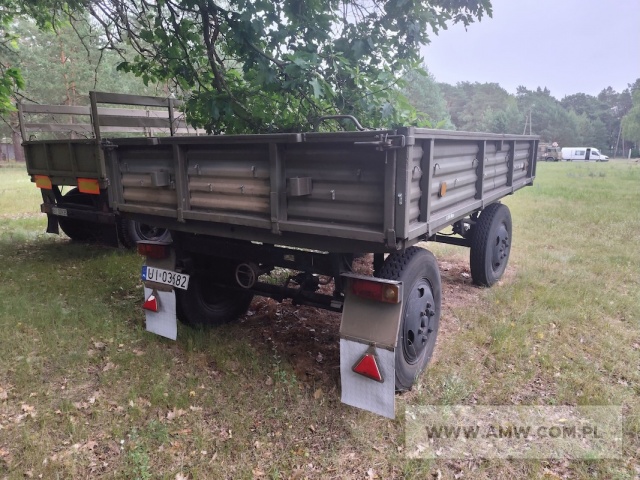 Przyczepa transportowa średniej ładowności D-08 (ładowność 3,5 t) 