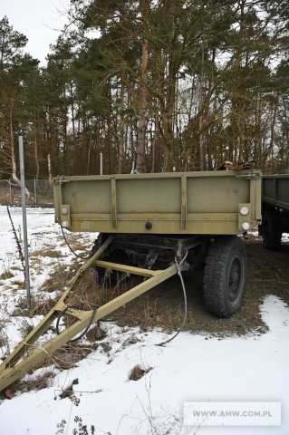 Przyczepa transportowa średniej ładowności D-633 (ładowność 6 t) 