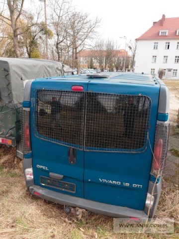 Samochód ogólnego przeznaczenia OPEL VIVARO 1,9 DTI F7BCA6 