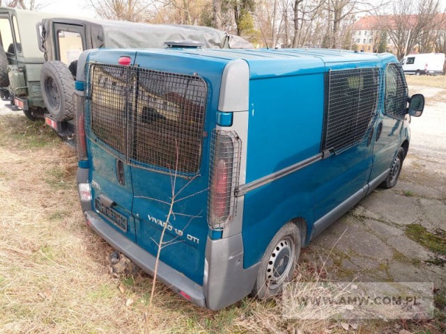 Samochód ogólnego przeznaczenia OPEL VIVARO 1,9 DTI F7BCA6 