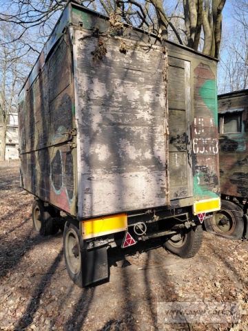 Przyczepa transportowa średniej ładowności D-46S (nośność 3 500 kg) 