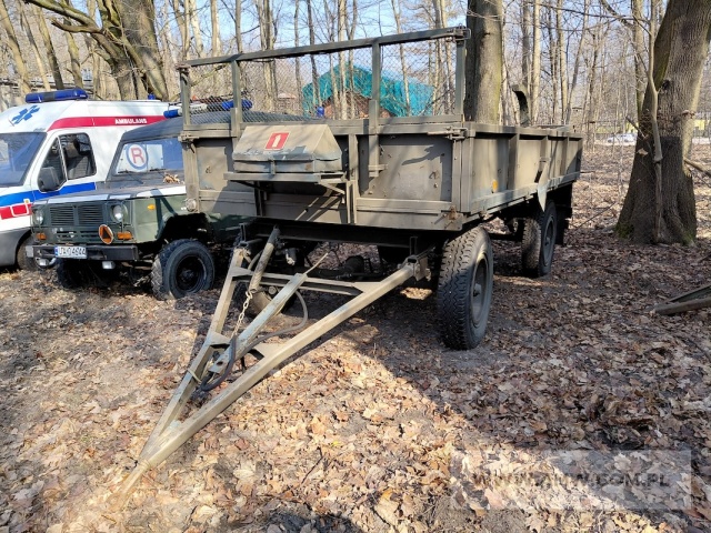 Przyczepa transportowa średniej ładowności D-46S (nośność 3 500 kg) 