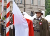 Przedstawiciele AMW na obchodach Dnia Flagi  RP oraz Święta Konstytucji 3 Maja - zdjęcie 3 