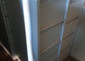 Szafy metalowe (22 szt.) - pakiet zawierający 4 poz. asort., (wg oddzielnego wykazu), w tym: szafa biurowa - 1 szt., szafy kartotekowe - 5 szt., szafy na odzież - 16 szt. 