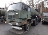Cysterna paliwowa naczepa dystrybutor CND-21 (komplet składający się z ciągnika siodłowego 3-osiowego JELCZ C642D oraz cysterny na naczepie 2-osiowej o pojemności 21 000 l, brak pistoletu nalewczego oraz brak 6 manometrów) 