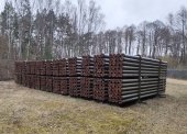 Rurociąg stalowy RS-150A, fi 150, dł. 10 000 mb. (wg oddzielnego wykazu) 