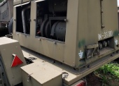 Zespół spalinowo-elektryczny PAD-16-3/400/P1 (16 kW, 380 V, 50 Hz) na przyczepie 1-os. (ładowność 1,5 t) 