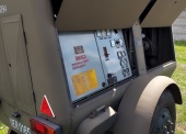 Zespół spalinowo-elektryczny PAD-36-3/400/P1 (36 kW, 380 V, 50 Hz) na przyczepie 1-os. (ładowność 1,5 t) 