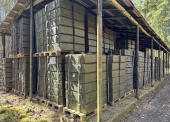 Skrzynia drewniana do nabojów 125 A-D-81 821x464x294 mm - pakiet zawierający 2 300 szt. 