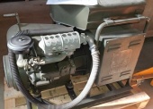 Zespół spalinowo-elektryczny PAB-4-3/400/01 (4 kW, 3x400 V, 50 Hz) na ramie 
