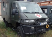 Samochód sanitarny 4-noszowy SCAM SM T 50 (z wyciągarką, bez wyposażenia) 
