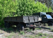 Przyczepa transportowa średniej ładowności D-633 (ładowność 6 t) 