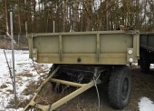 Przyczepa transportowa średniej ładowności D-633 (ładowność 6 t) 